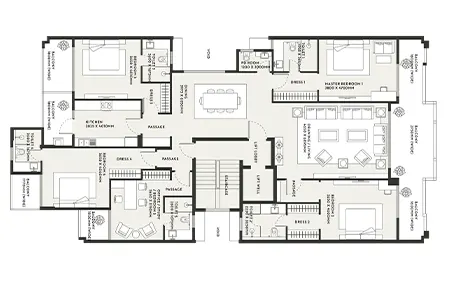 DLF The Valley Gardens Floor Plan